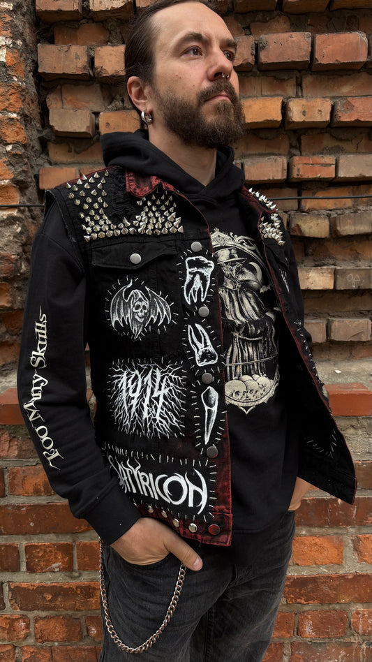 Black Metal Battle Vest (Bathory / Satyricon / Marduk)