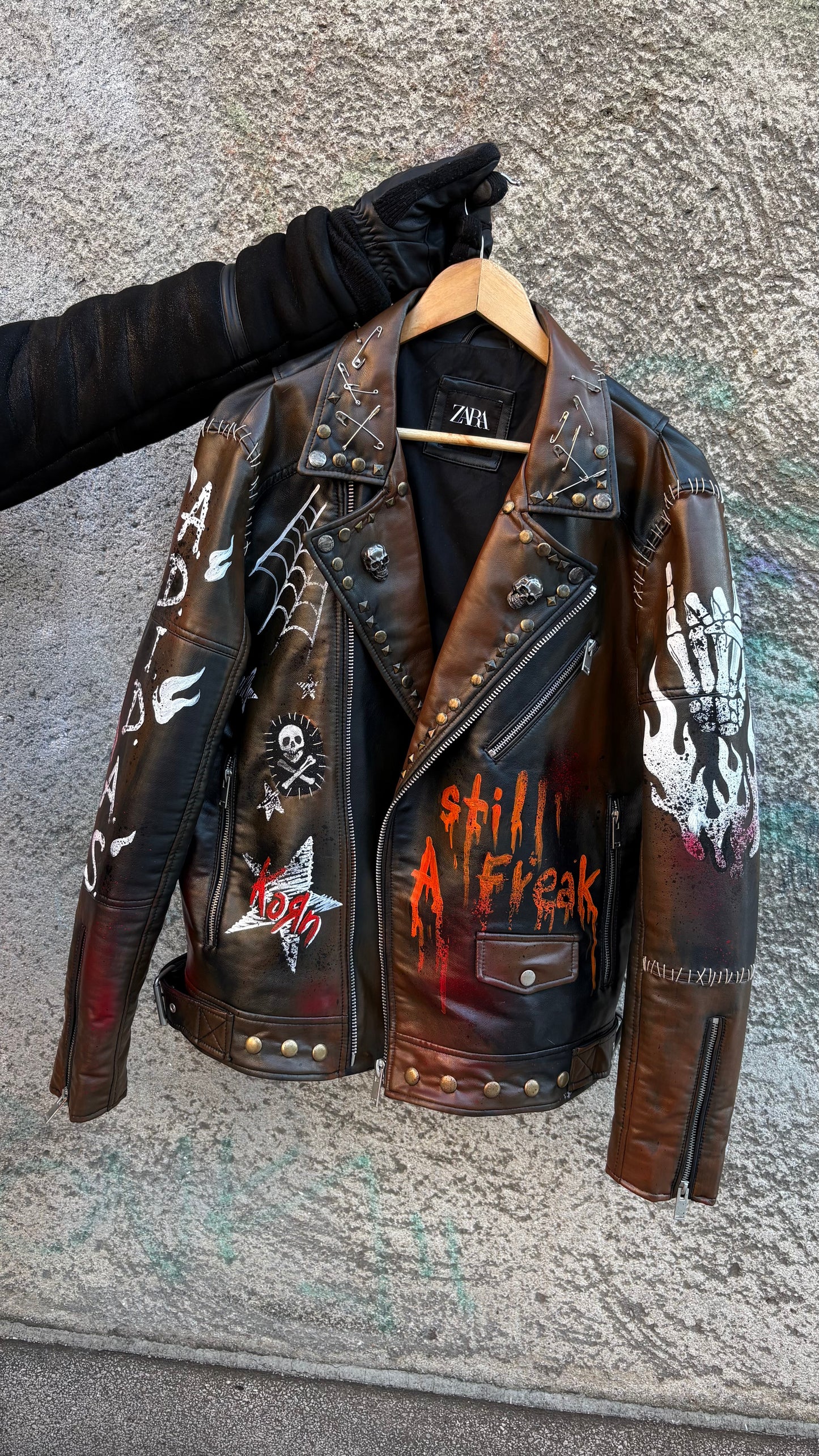 Korn "Issues" Tribute – Hand-Painted Custom Jacket