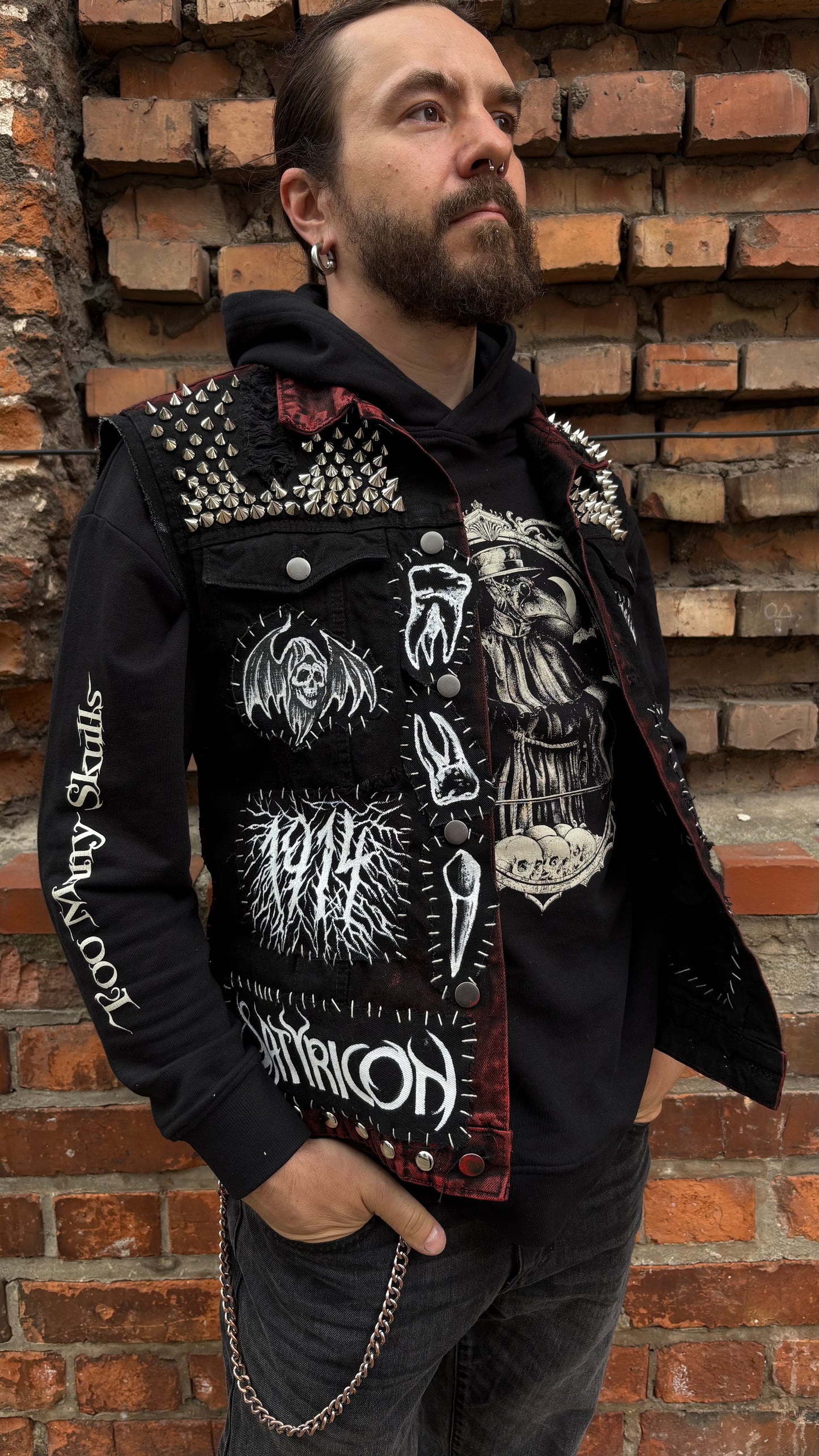 Black Metal Battle Vest (Bathory / Satyricon / Marduk)