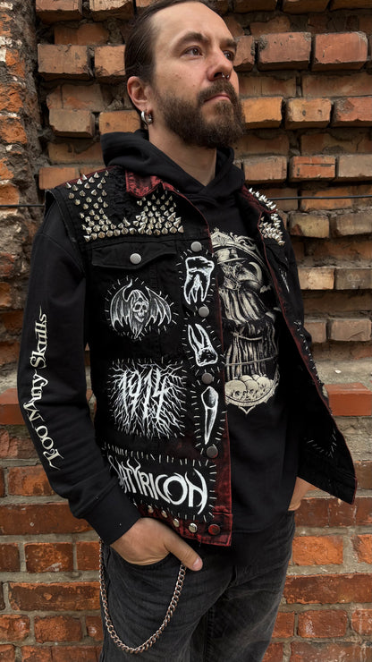 Black Metal Battle Vest (Bathory / Satyricon / Marduk)