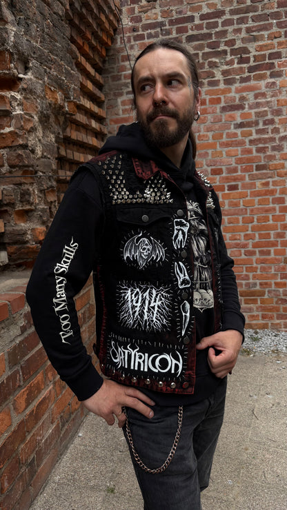 Black Metal Battle Vest (Bathory / Satyricon / Marduk)