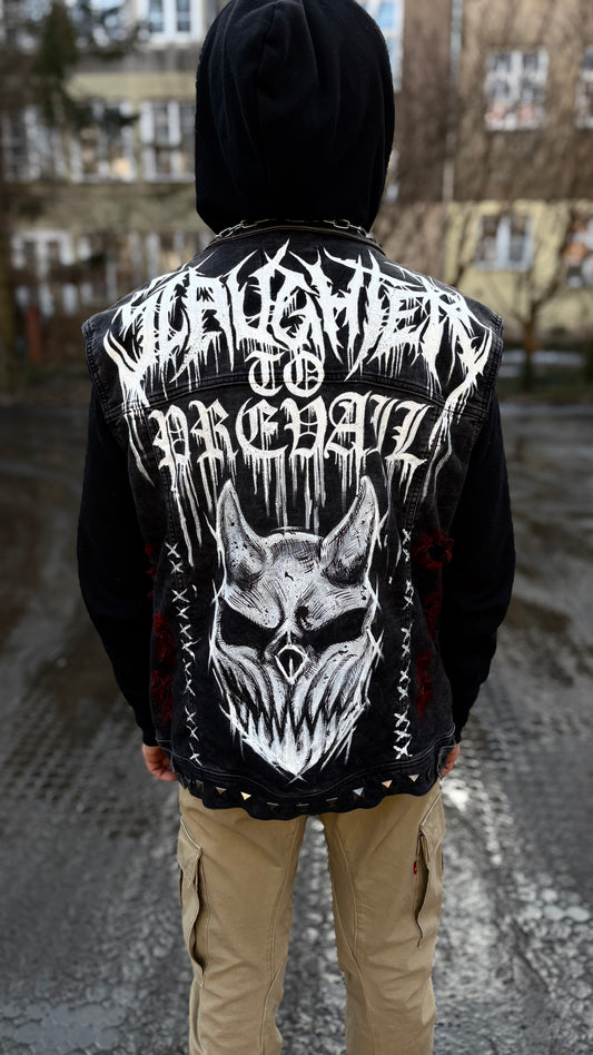 Custom "Kid of Darkness" Deathcore Battle Vest