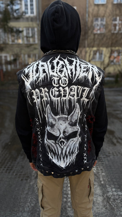 Custom "Kid of Darkness" Deathcore Battle Vest