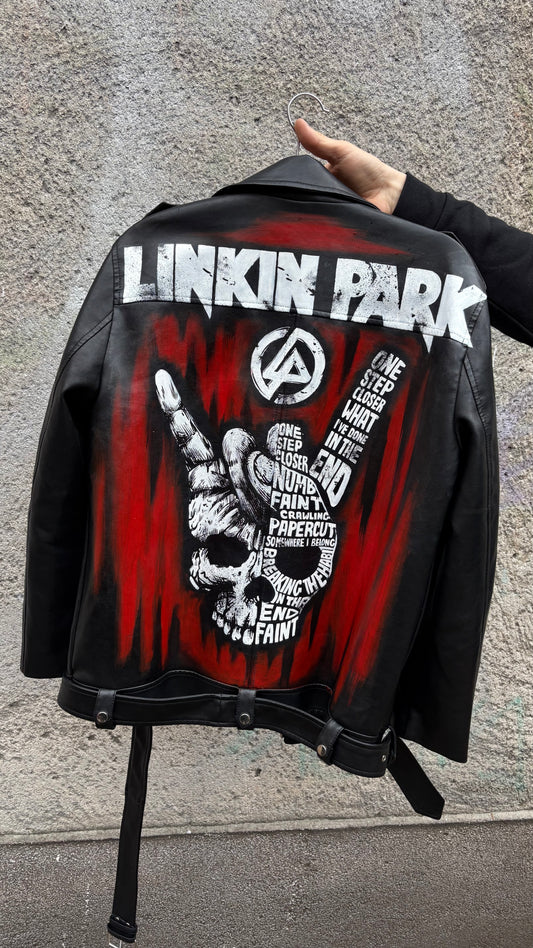 Custom Linkin Park "Tracklist Skull" Jacket