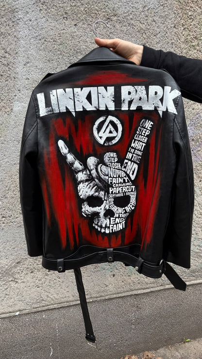 Custom Linkin Park "Tracklist Skull" Jacket