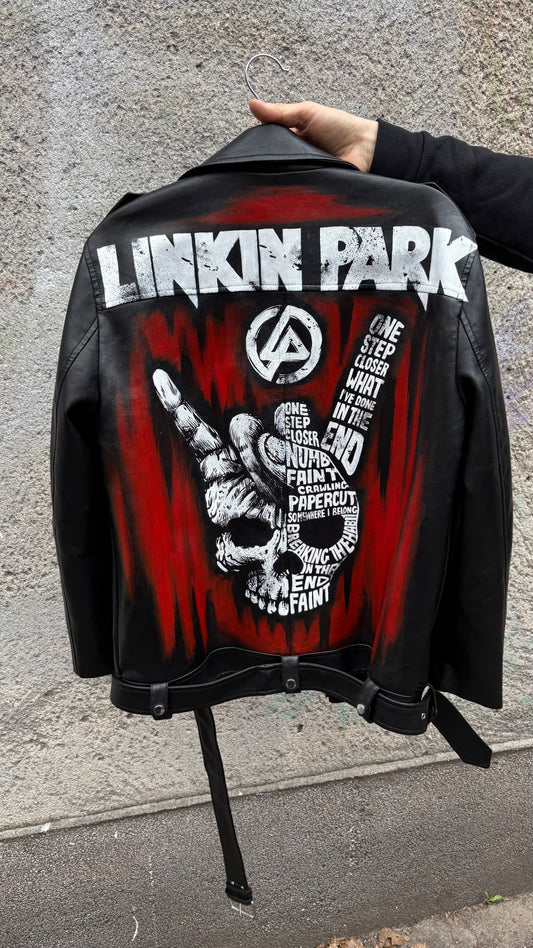 Custom Linkin Park "Tracklist Skull" Jacket
