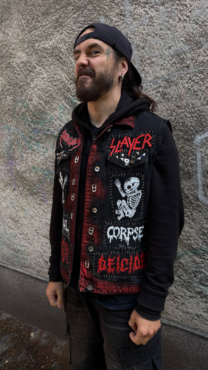 Old-School Death/Thrash Metal Battle Vest