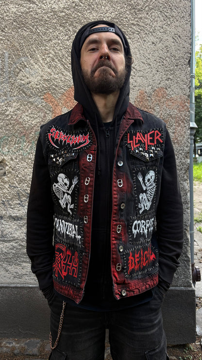 Old-School Death/Thrash Metal Battle Vest