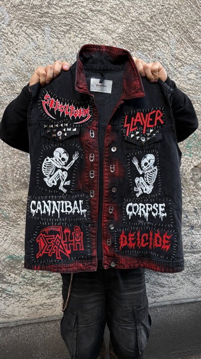 Old-School Death/Thrash Metal Battle Vest