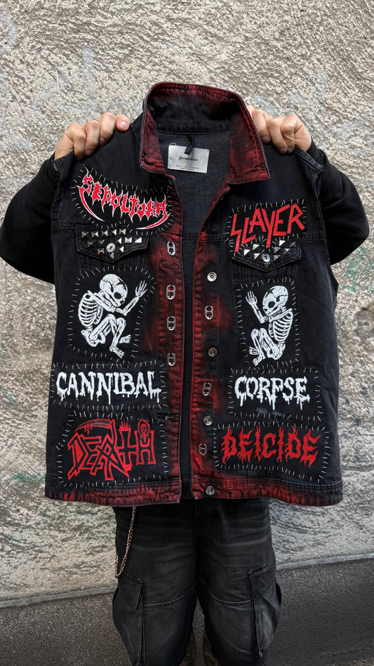 Old-School Death/Thrash Metal Battle Vest