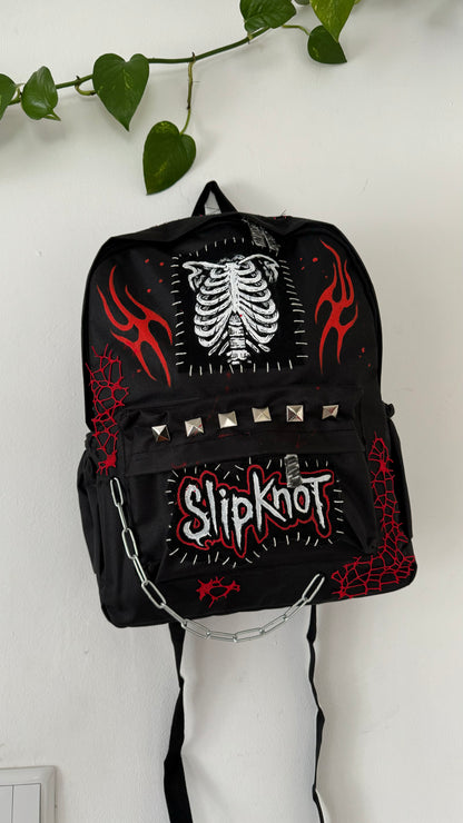 «People = Shit» Dark Graphic Nu-Metal Backpack