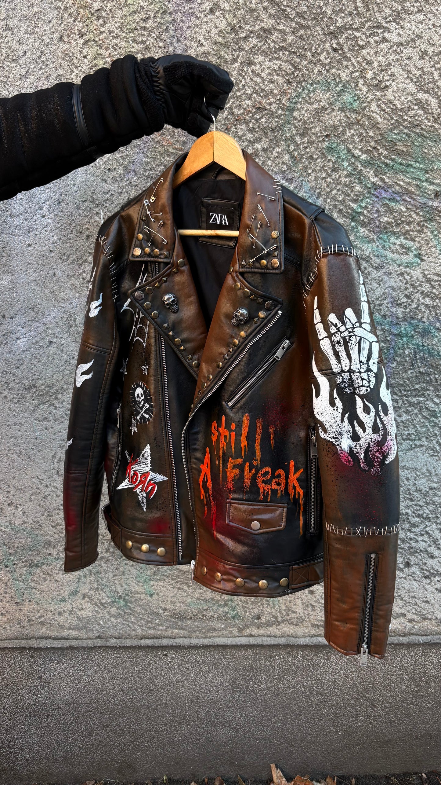 Korn "Issues" Tribute – Hand-Painted Custom Jacket
